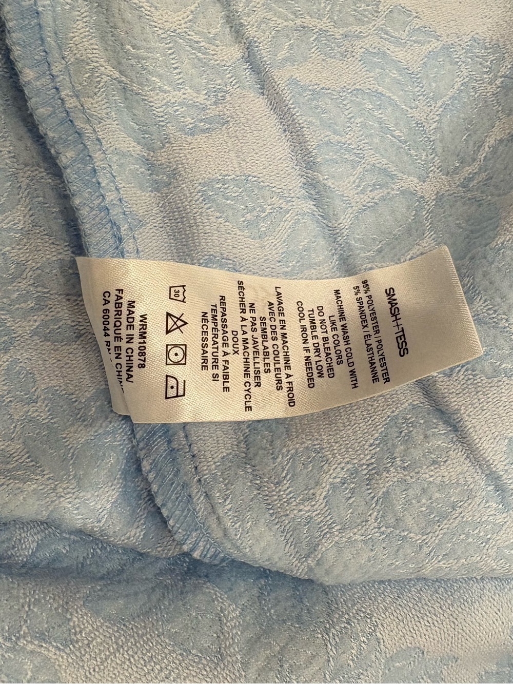 NWT Smash + Tess Remy Romperall in Soft Blue - Size M - Picture 2 of 4
